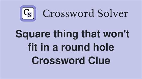 roll with a hole crossword clue